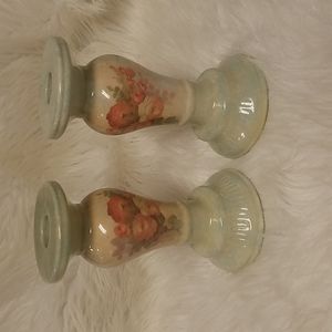 ROSE CANDLE HOLDERS